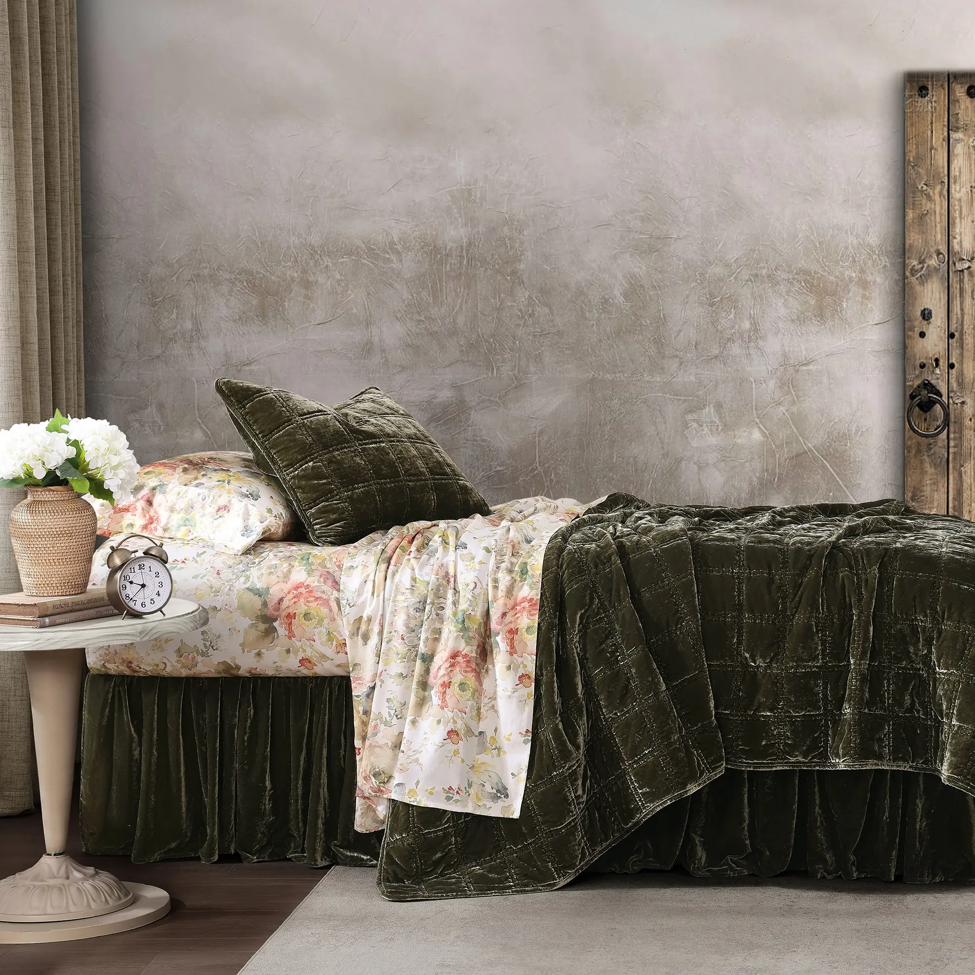 Stella Fern King 3 Piece Quilt Set-2