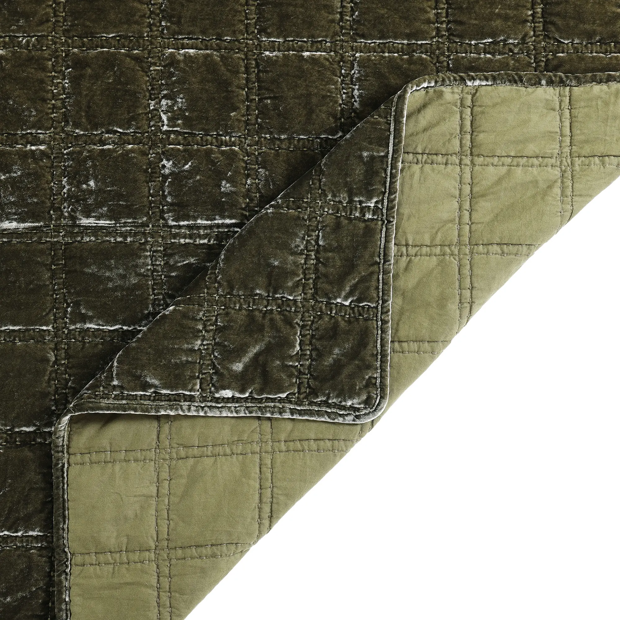 Stella Fern King 3 Piece Quilt Set-4