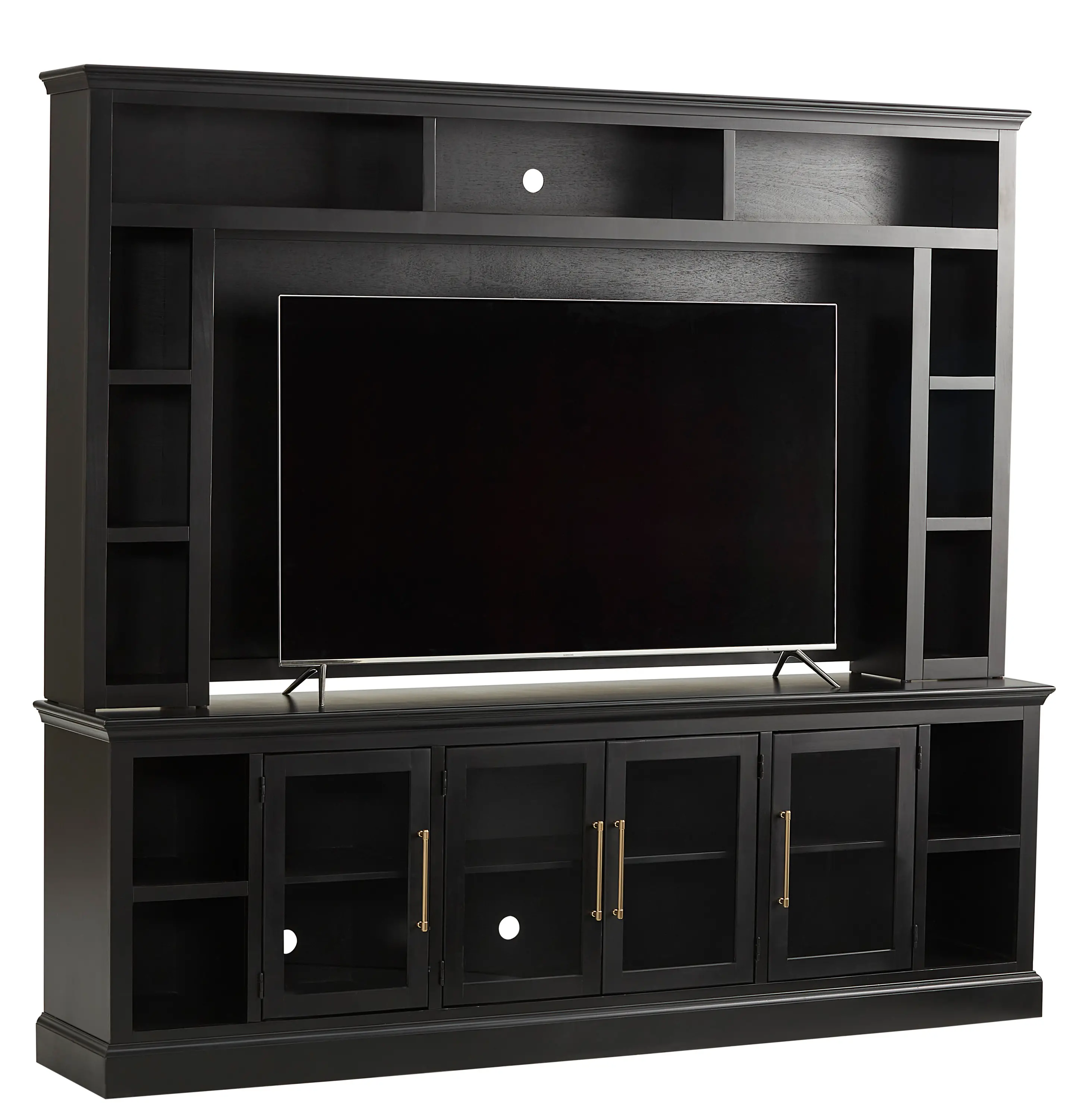 Byron Black Entertainment Center-1