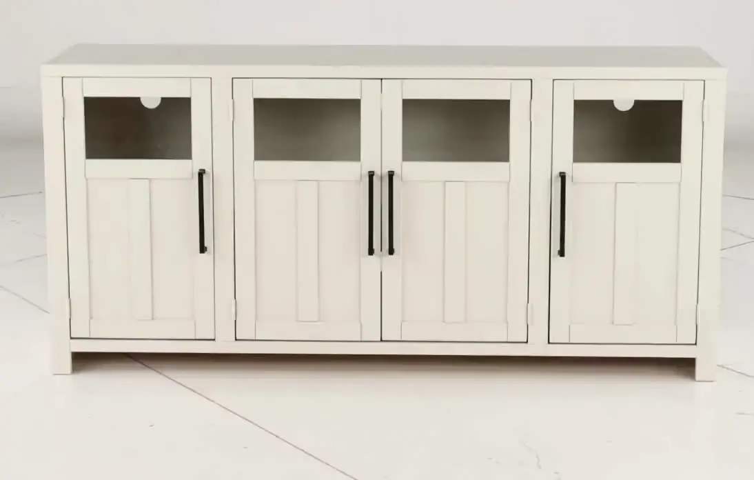 Finnegan White Console Table-10