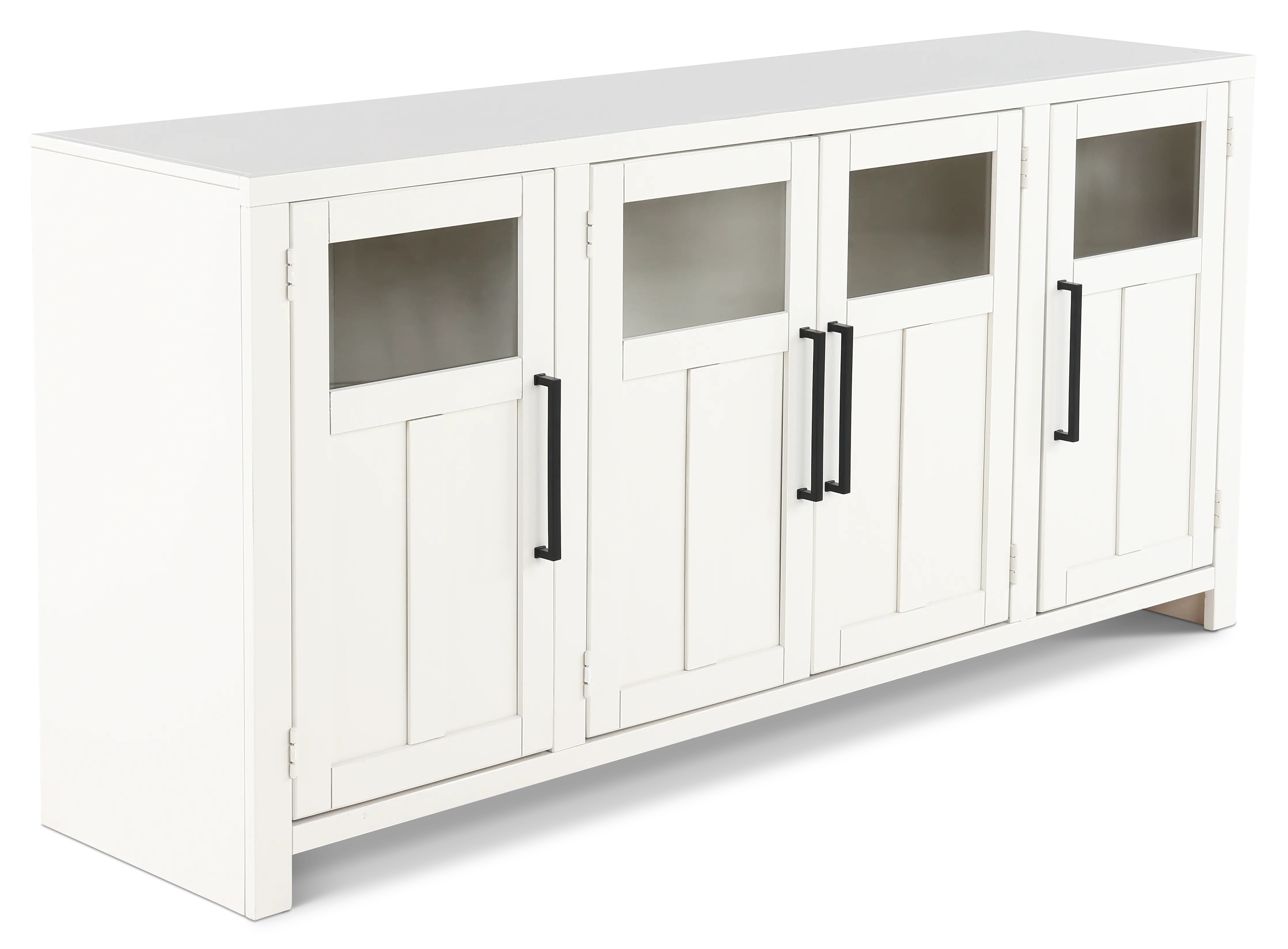 Finnegan White Console Table-4