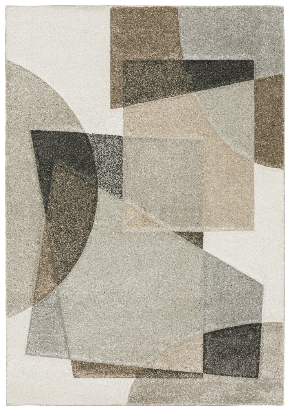 Cambria 8 x 11 Geometric Beige Area Rug