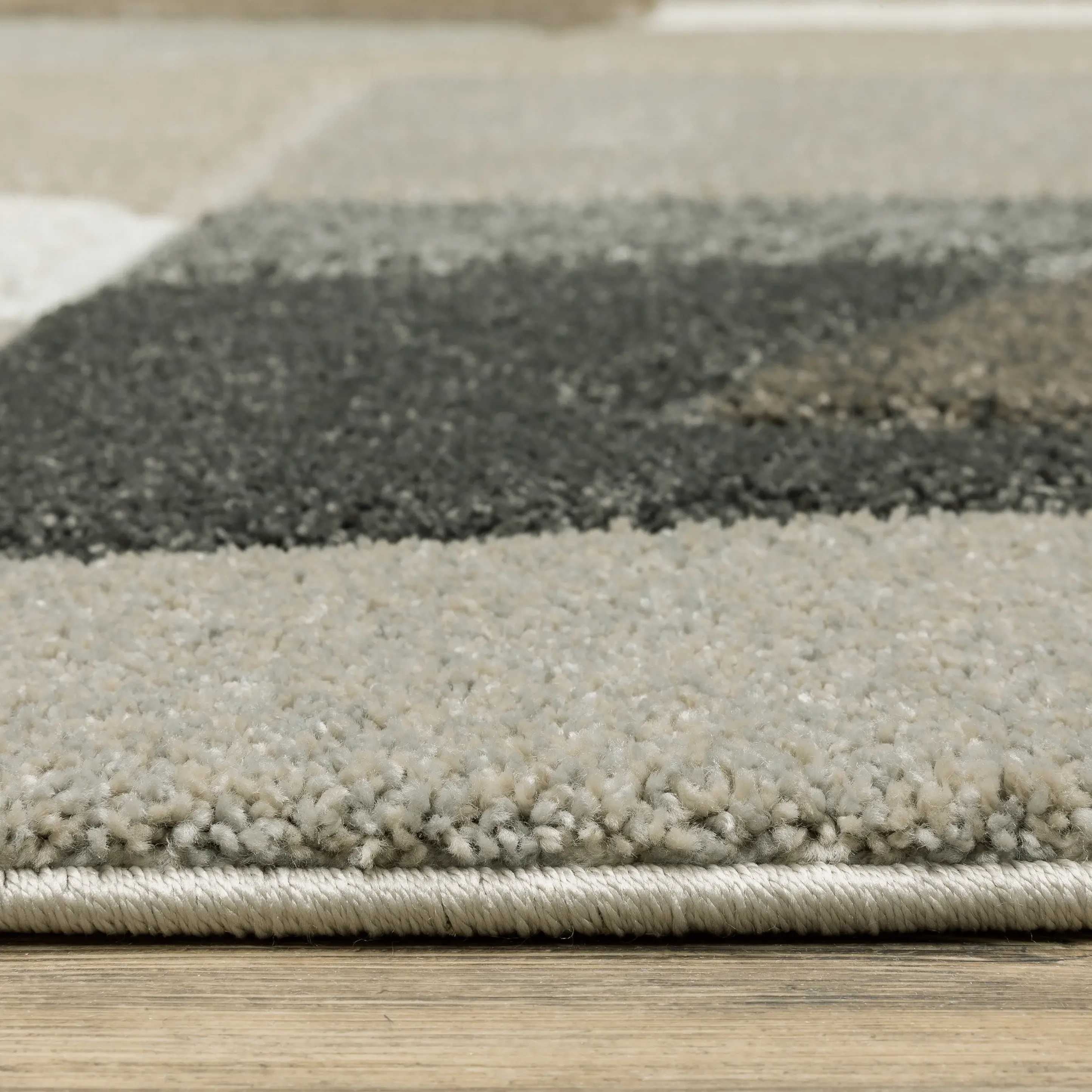 Cambria 8 x 11 Geometric Beige Area Rug-4