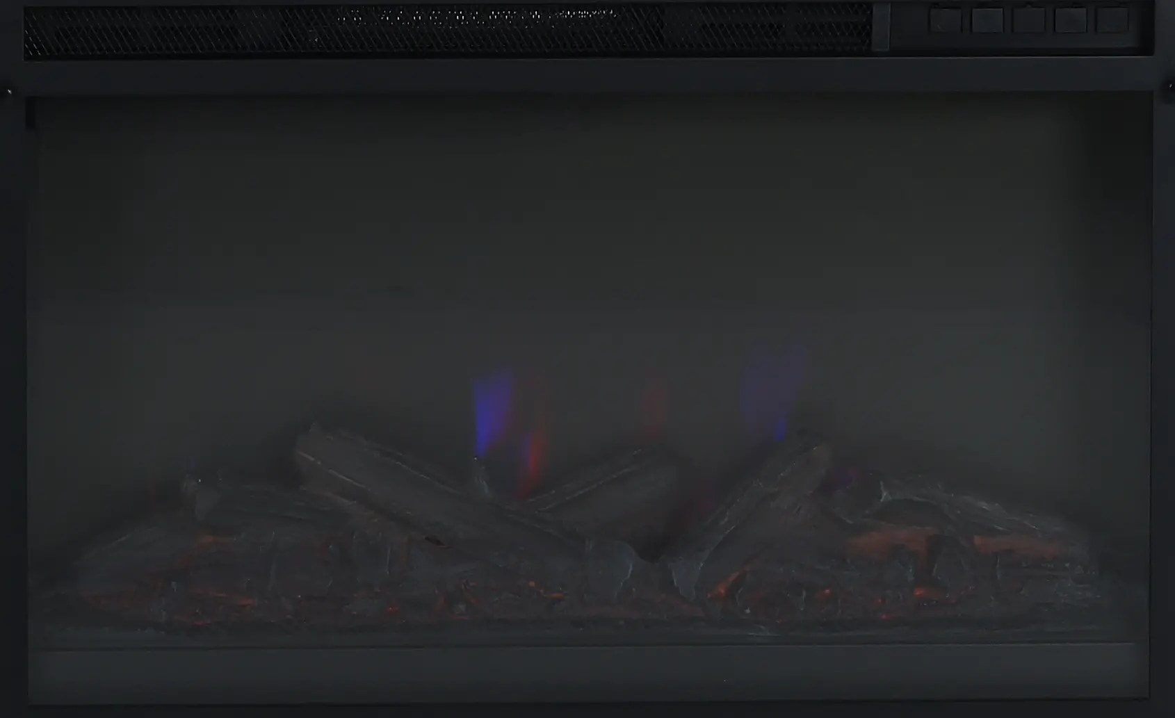 Finnegan White Fireplace Entertainment Center-7