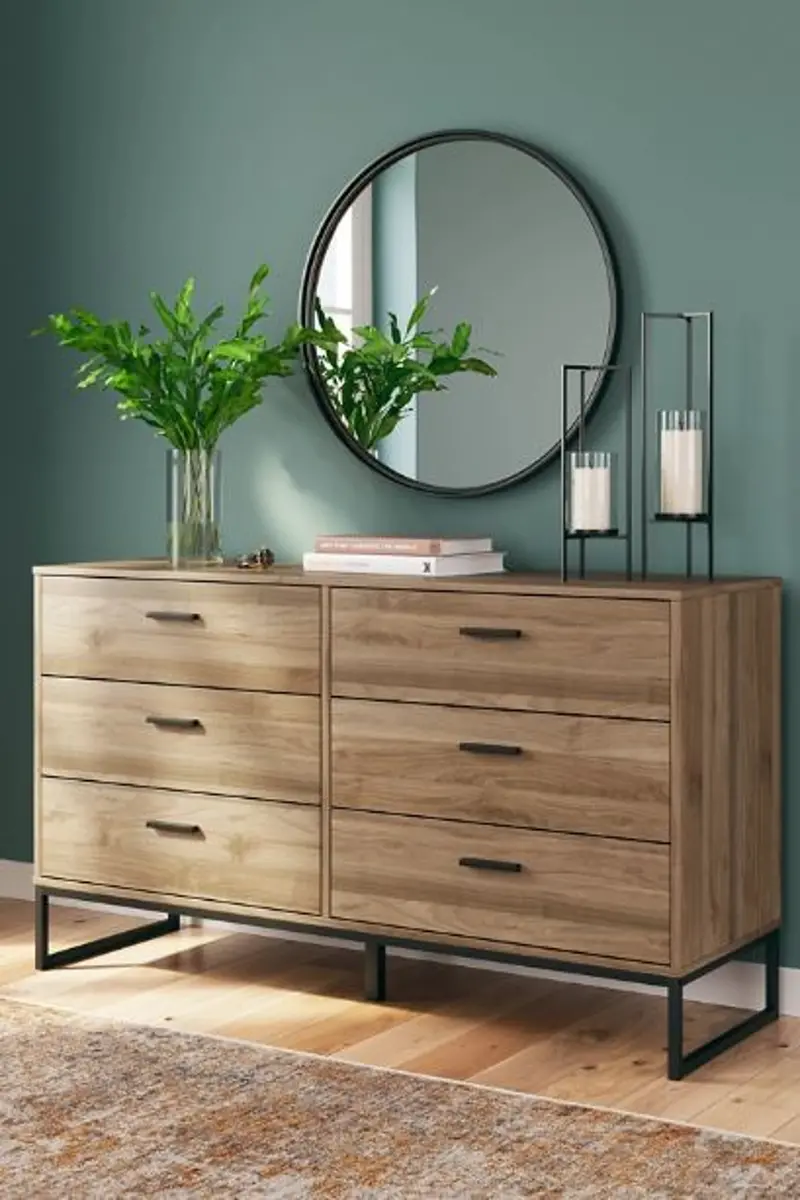 Pleasanton Six Drawer Dresser