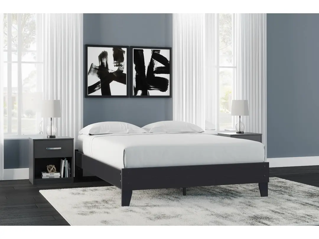 Finch Queen Platform Bed-1