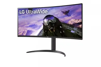 34WP65C-B.AUS LG 34'' Curved UltraWide QHD 1440P HDR FreeSync™ Premium Monitor-2