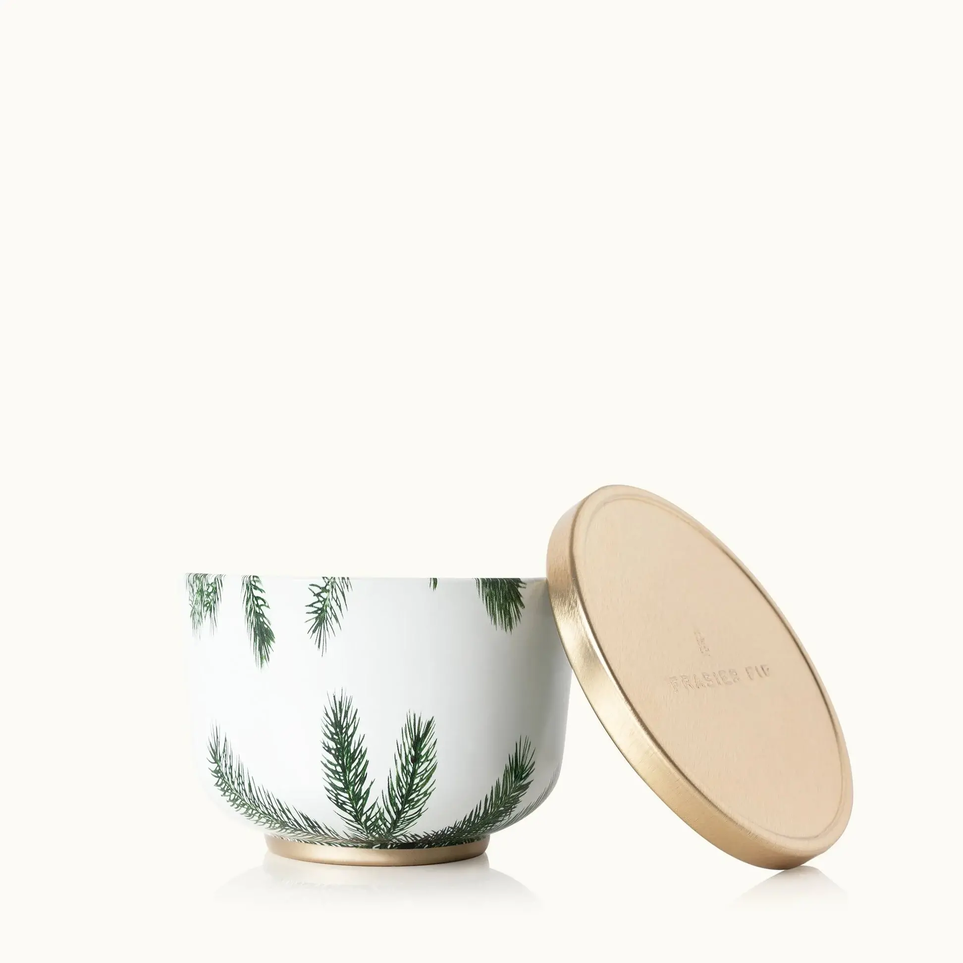 Poured Candle Tin With Gold Lid-1