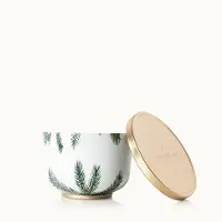 Poured Candle Tin With Gold Lid