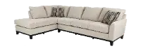 2PC/EMERSON/SAND/OPT.2 Emerson Sand 2 Piece Sectional with Left-Facing Chaise