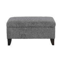 AQUSTOOT Emerson Iron Storage Ottoman