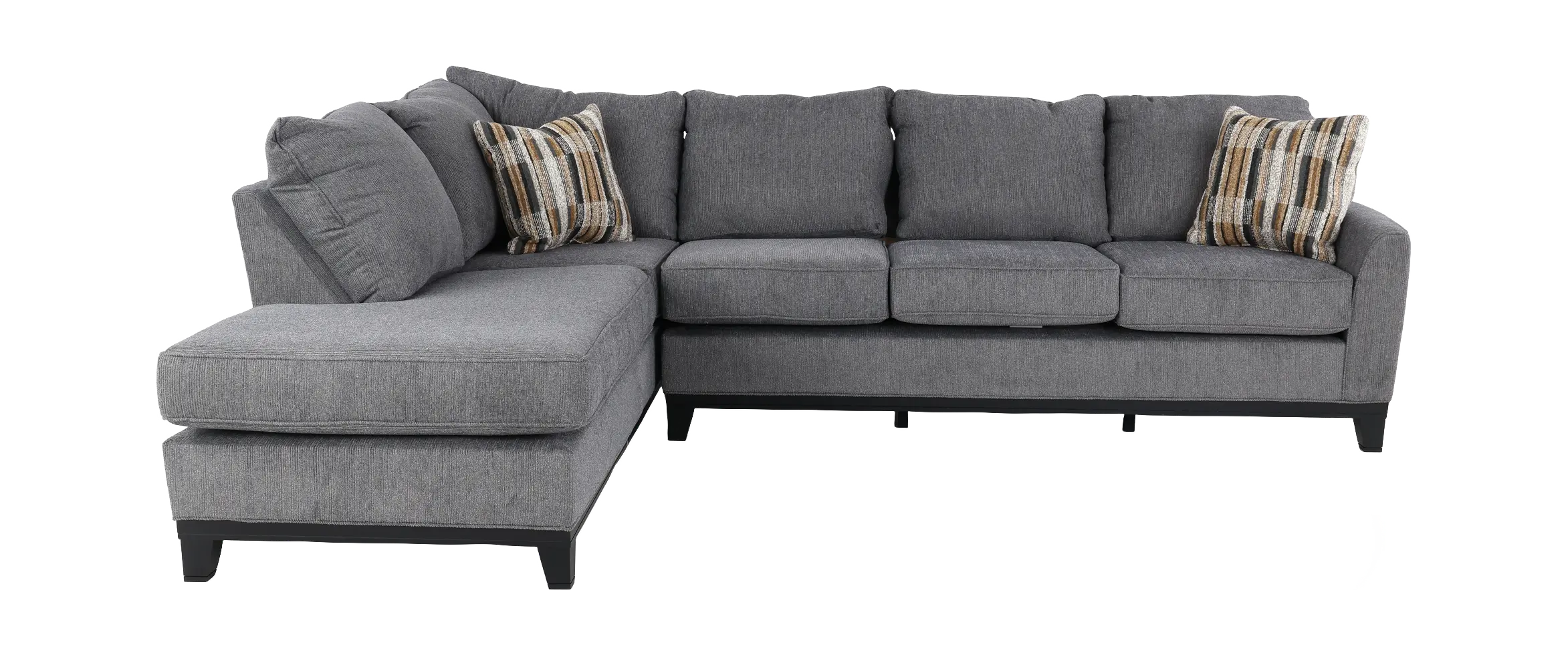 2PC/EMERSON/IRON/OPT.2 Emerson Iron Gray 2-Piece Sectional with Left-Facing Chaise-3