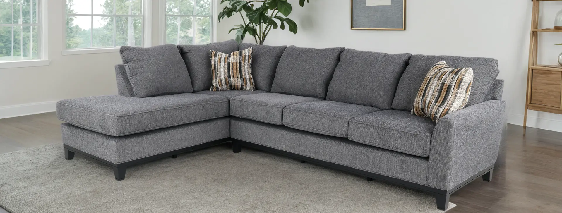 2PC/EMERSON/IRON/OPT.2 Emerson Iron Gray 2-Piece Sectional with Left-Facing Chaise-6