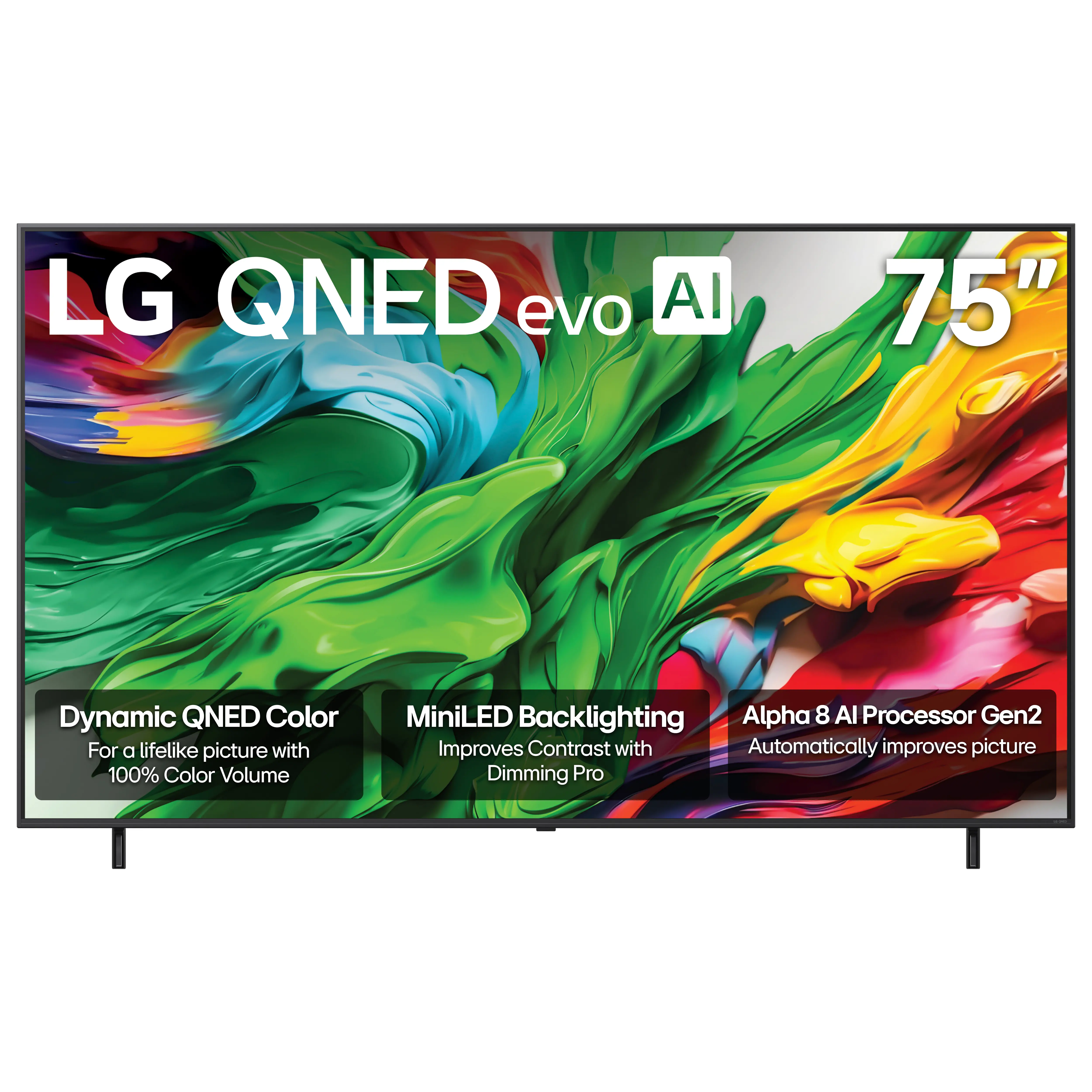 75QNED85AUA.AUS LG 75  85A Series QNED evo AI Mini-LED 4K UHD Smart webOS TV-1