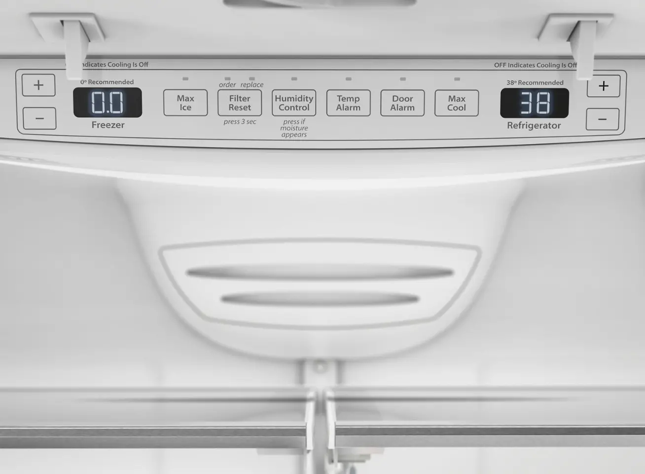 KRFC136RPS KitchenAid 20 Cu Ft French Door Refrigerator - Counter Depth Stainless Steel-7