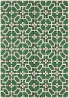 Havana 8 x 10 Green and Ivory Outdoor Area Rug