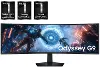 LS49FG910ENXZA Samsung Black Odyssey G95C 49  Curved Dual QHD HDR 144Hz Ultrawide Gaming Monitor