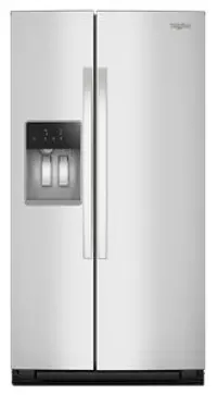WRSF5536RZ Whirlpool 28.7 Cu Ft Side-By-Side Refrigerator - Stainless Steel