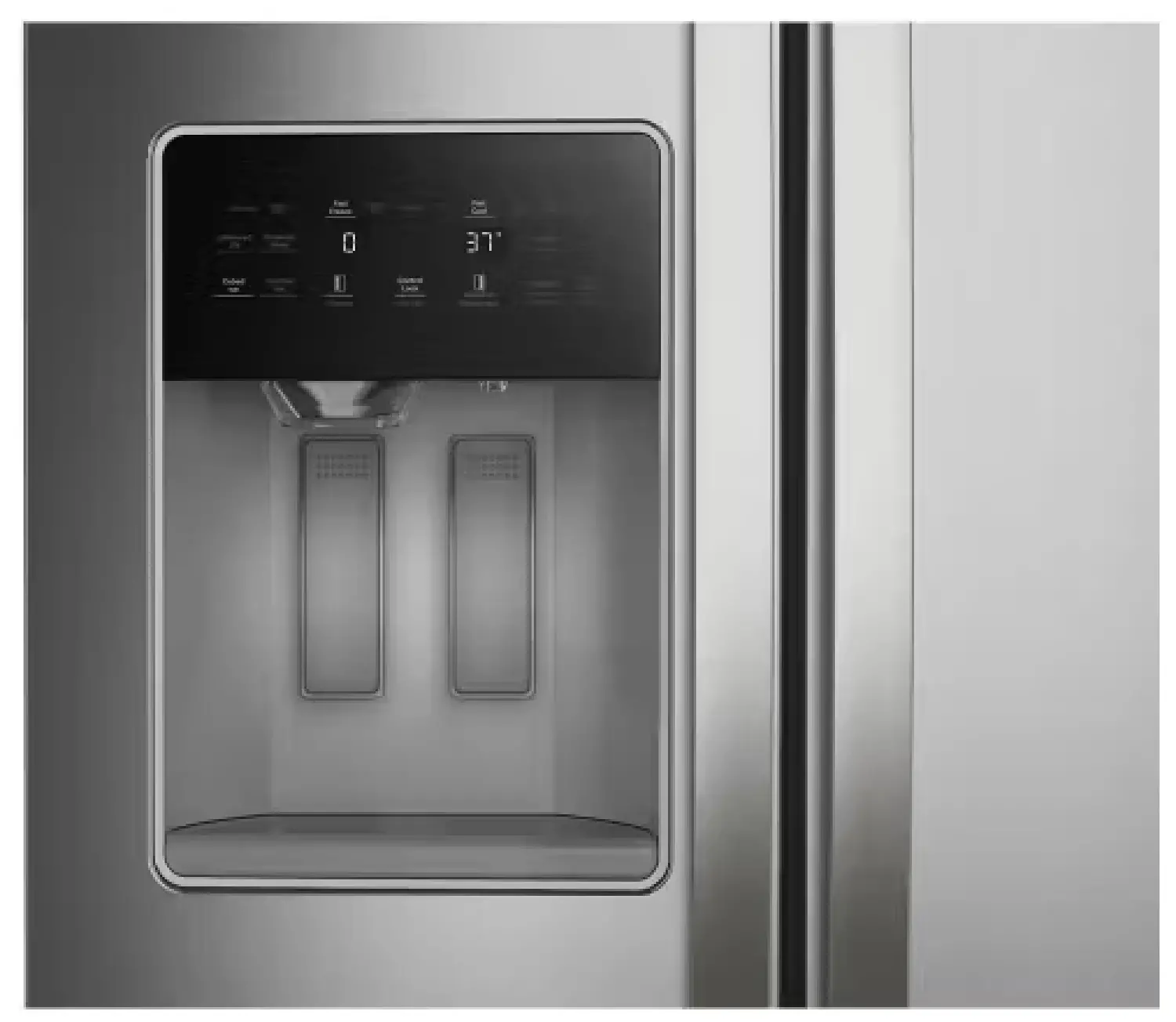 WRSF5536RZ Whirlpool 28.7 Cu Ft Side-By-Side Refrigerator - Stainless Steel-5