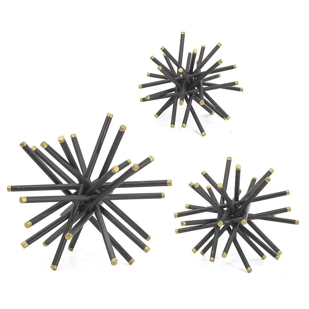Large Iron Rod Black Statuaries-1
