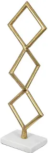 Gold Geometric Table Decor