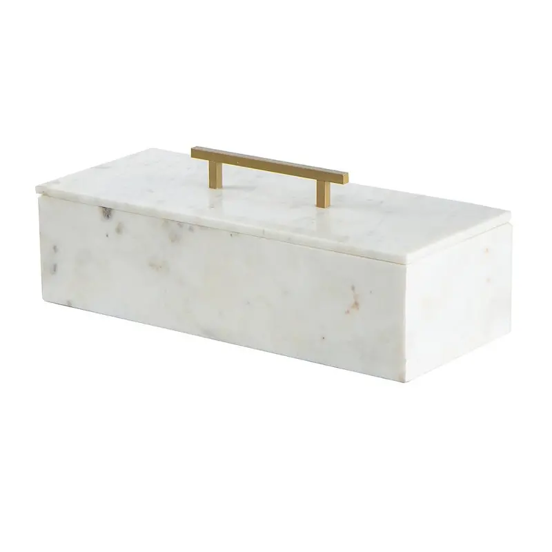 White Marble Box