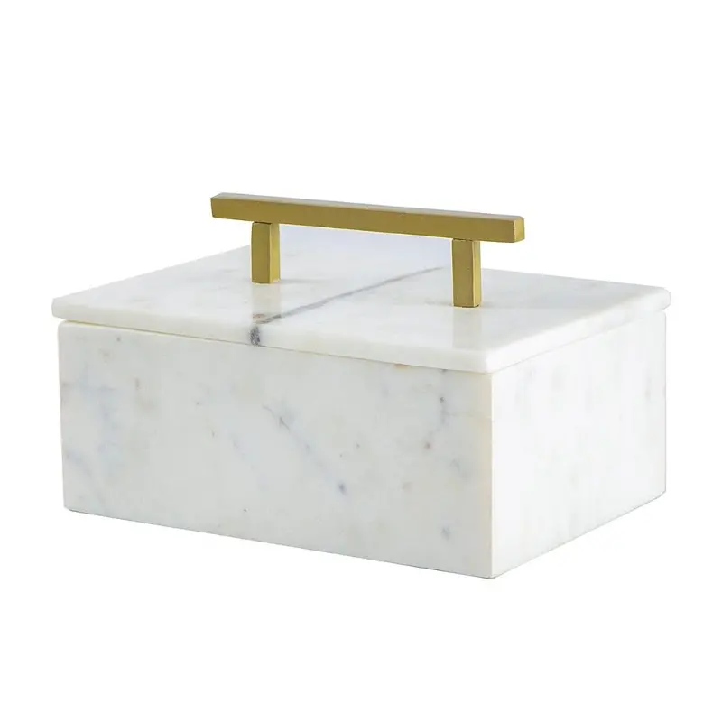 White Marble Box