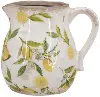White Ceramic Pitcher Vase