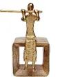 Gold Musician Figure