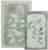 Small Green Leaf Print Book Box