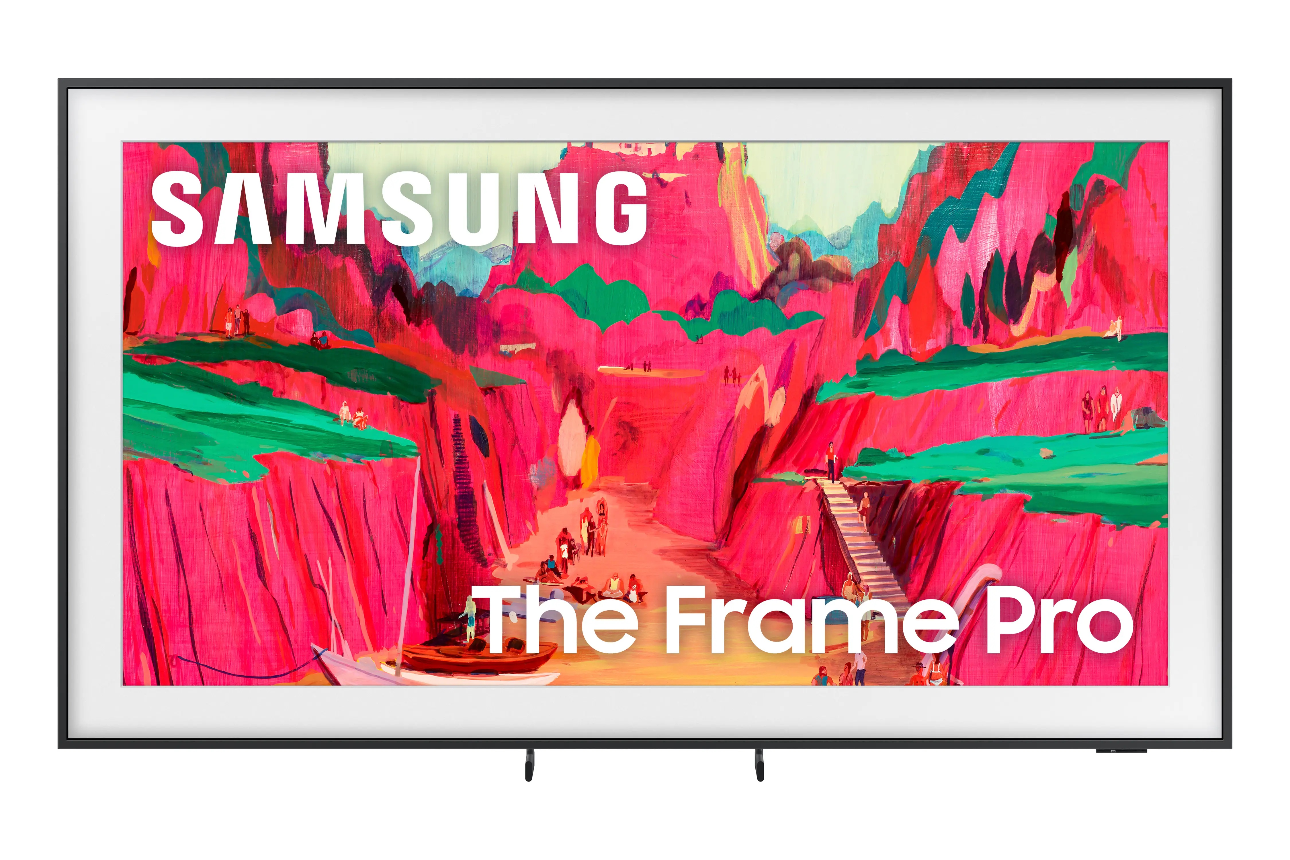 QN85LS03FWFXZA Samsung 85” The Frame Pro Series QLED 4K Slim Fit Wall Mount Included-1