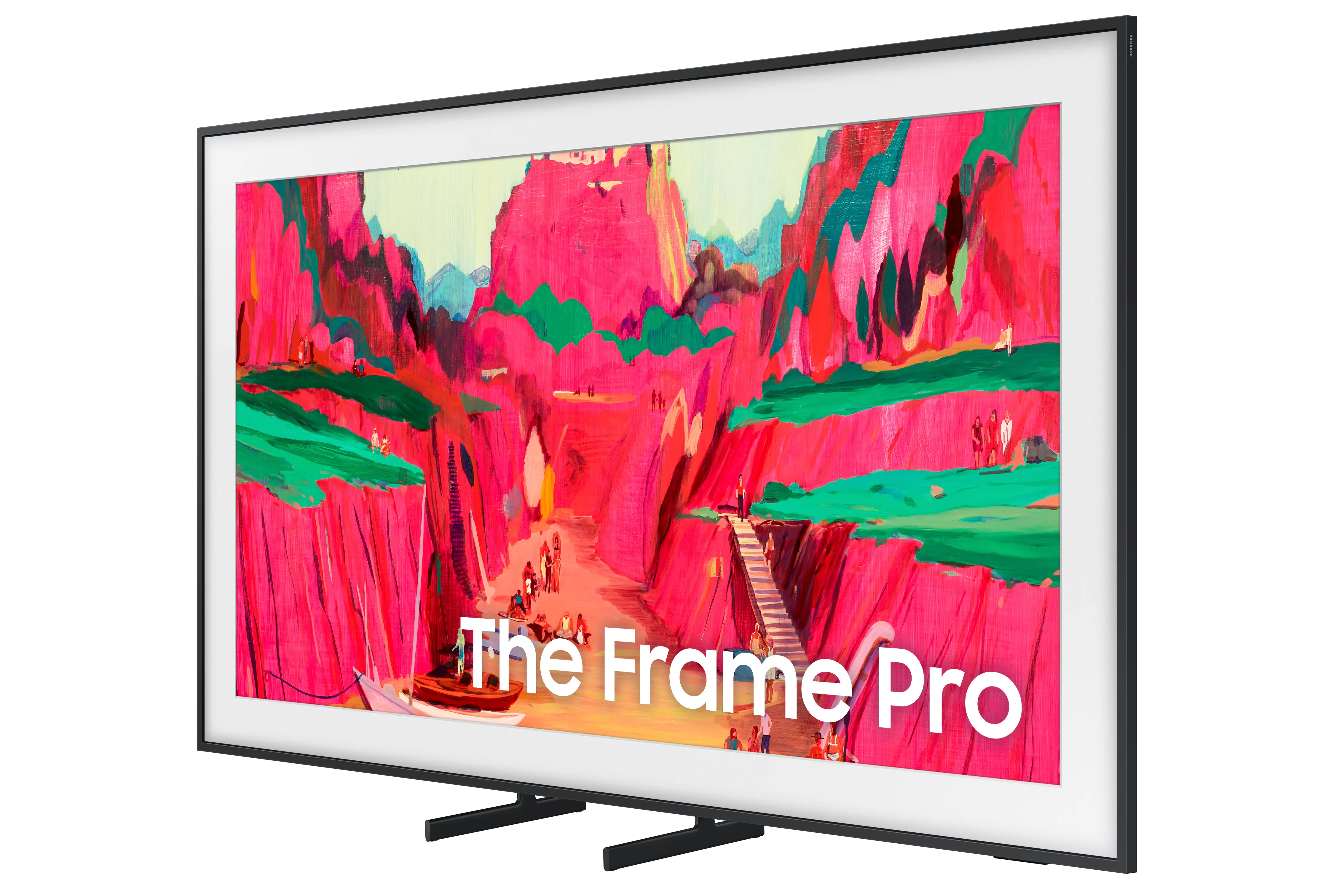 QN85LS03FWFXZA Samsung 85” The Frame Pro Series QLED 4K Slim Fit Wall Mount Included-2