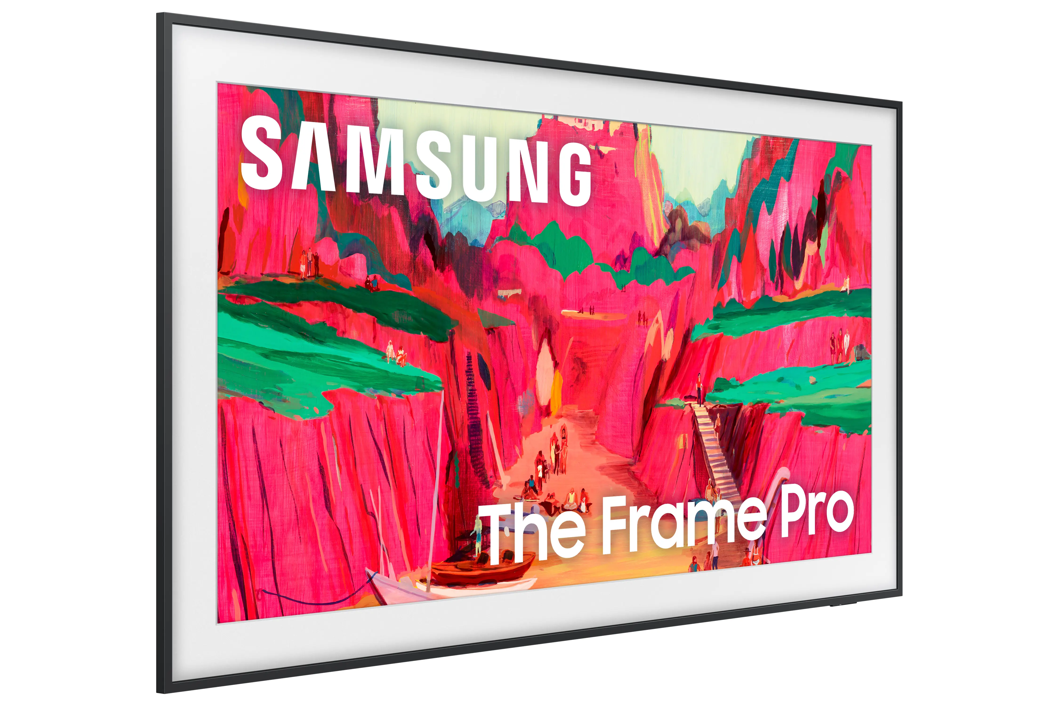 QN85LS03FWFXZA Samsung 85” The Frame Pro Series QLED 4K Slim Fit Wall Mount Included-5
