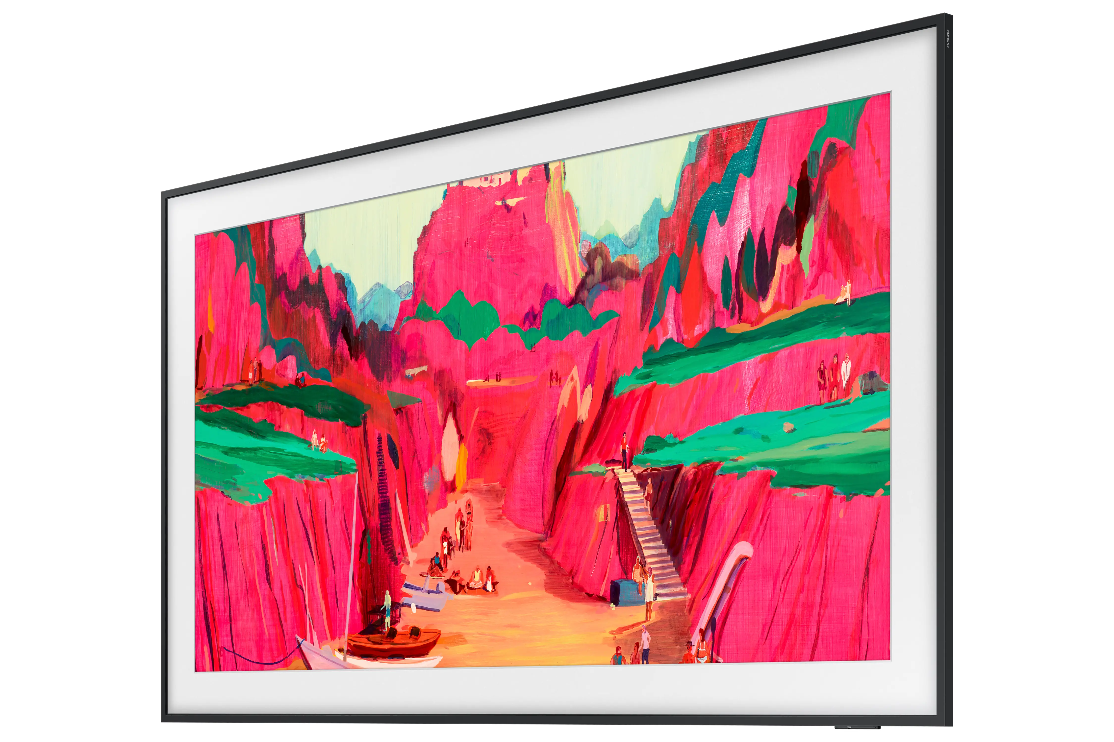 QN85LS03FWFXZA Samsung 85” The Frame Pro Series QLED 4K Slim Fit Wall Mount Included-6