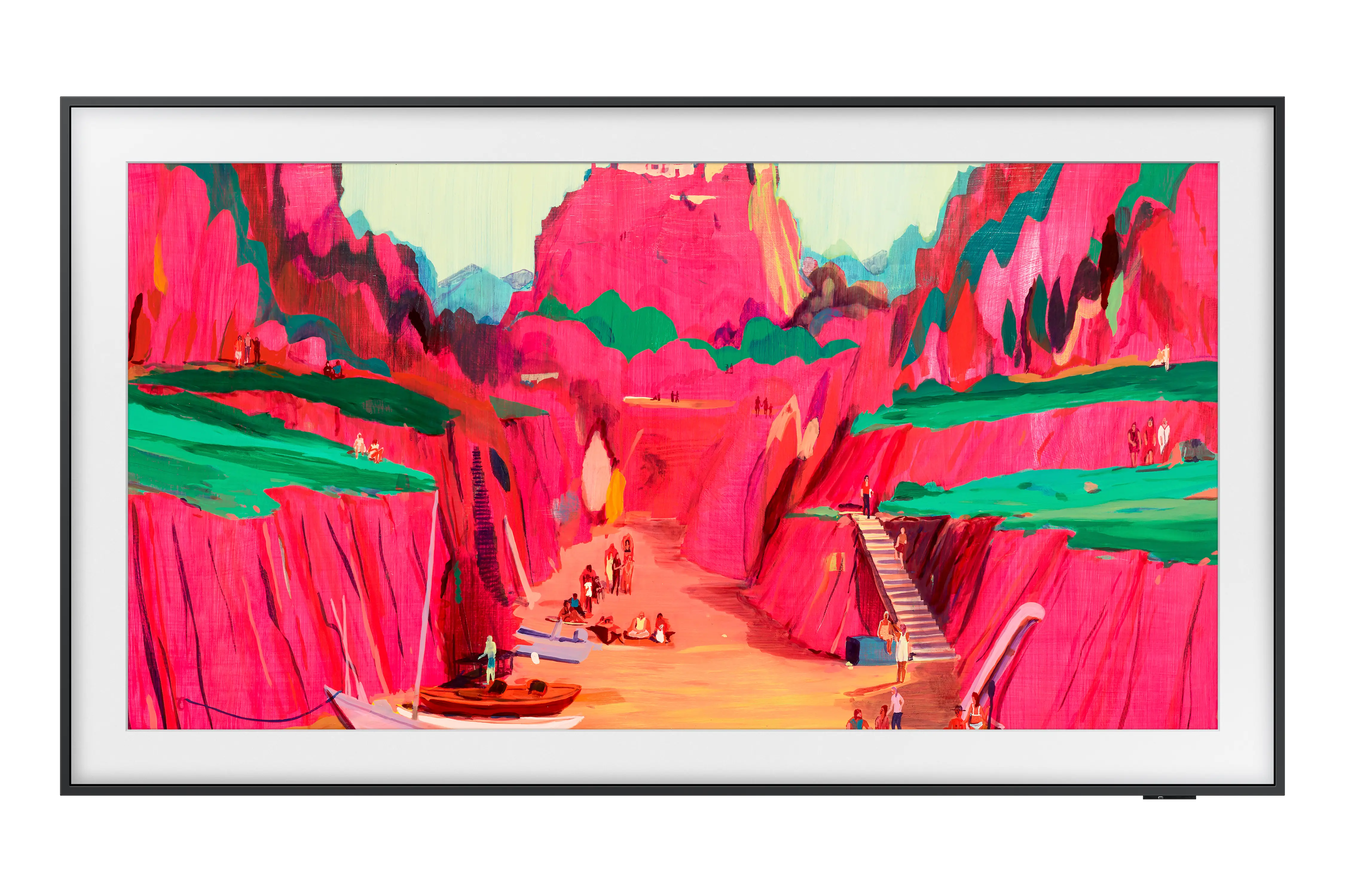 QN85LS03FWFXZA Samsung 85” The Frame Pro Series QLED 4K Slim Fit Wall Mount Included-7