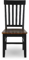 Raven Black and Brown Dining Chair