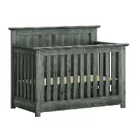 B-Two Rustic Gray Quinn Crib