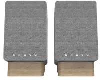 GX10 WHITE Onkyo White Creator Series GX10DB Paired Bluetooth Powered Speakers