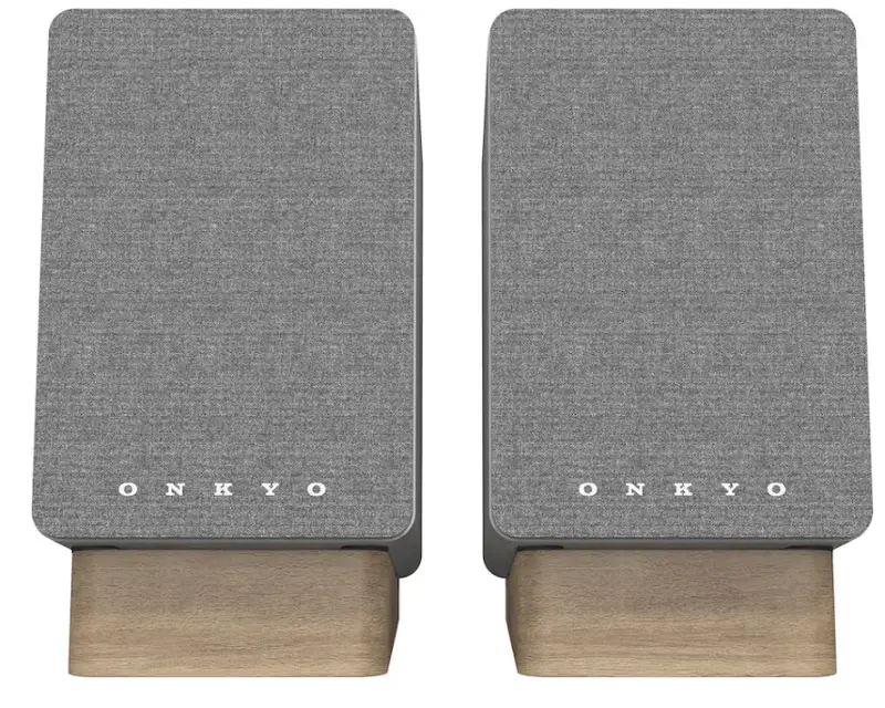 Onkyo White Creator Series GX10DB Paired Bluetooth Powered Speakers