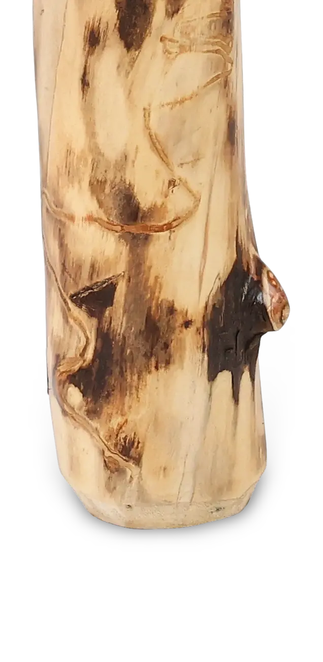 Aspen Natural Log Dining Table-7
