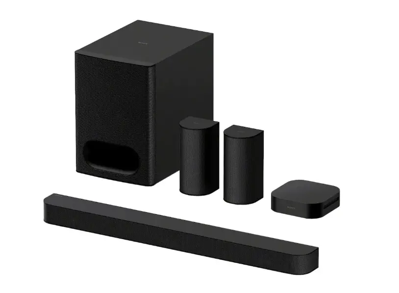 HTB600 Sony Black BRAVIA Theater Bar 6, 3.1.2ch with Wireless Subwoofer, Dolby Atmos-1