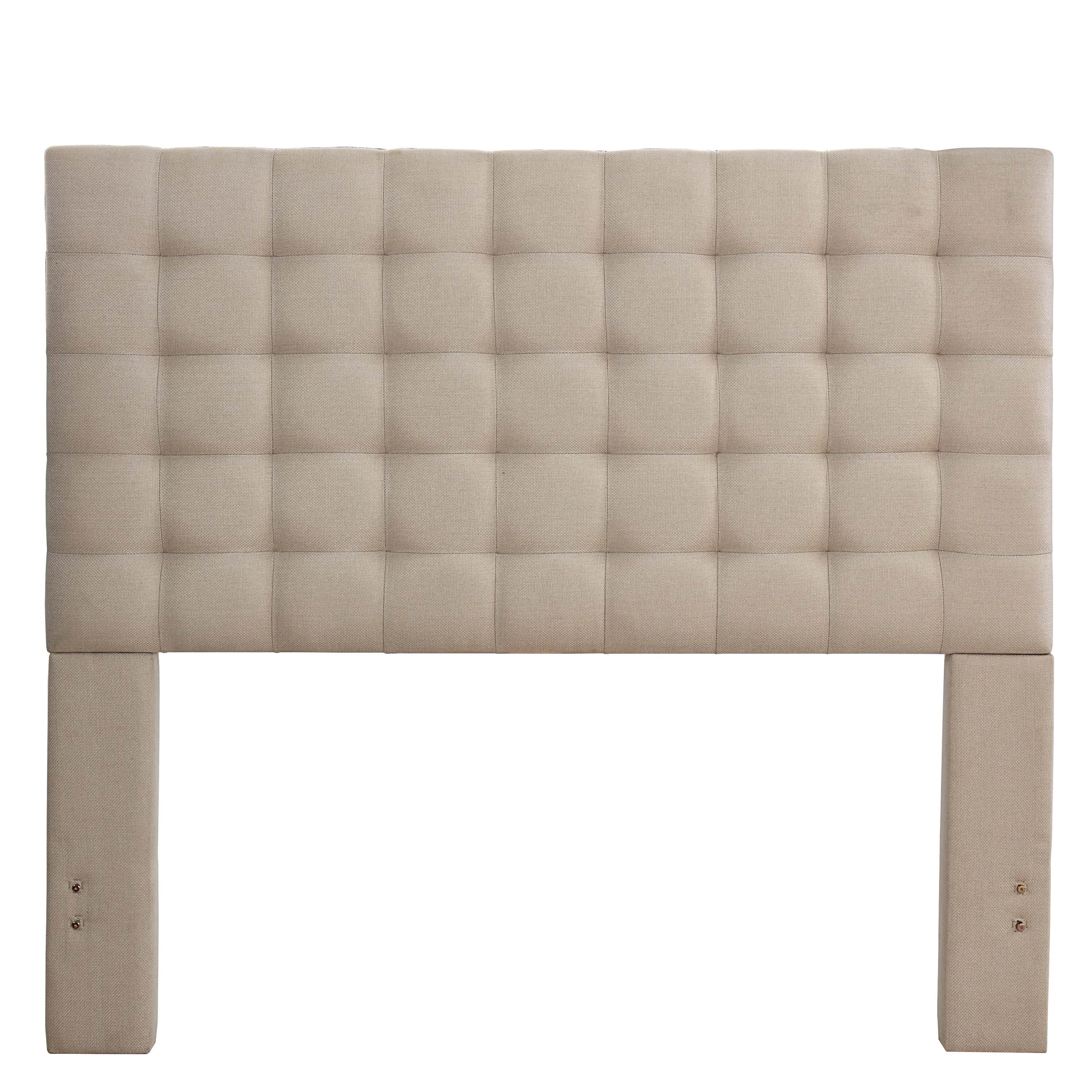 Bergen Sandstone King Upholstered Headboard-1