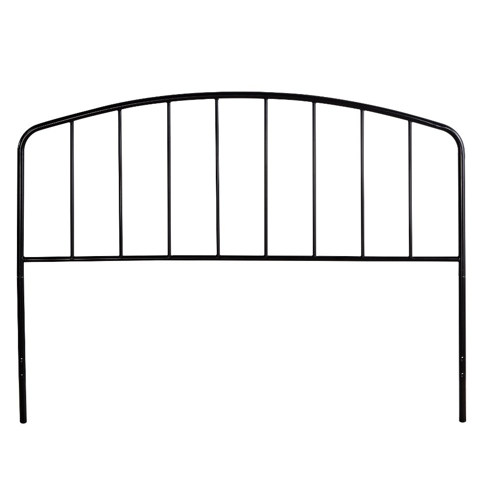 Tolland Black Full-Queen Metal Headboard