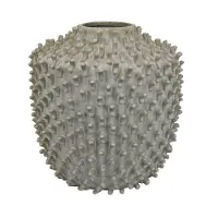 11.75  White Vase