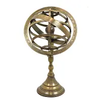 12.75  Gold Globe