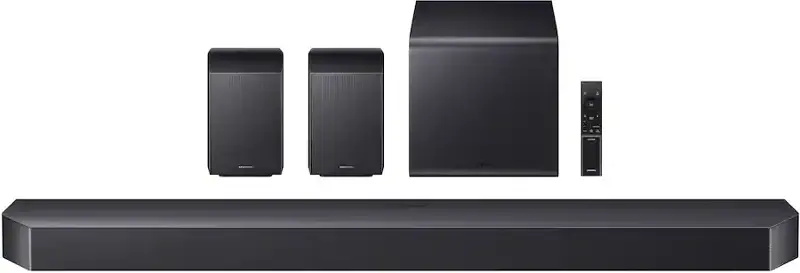 Samsung Q-Series Soundbar HW-Q990F w/ Subwoofer and Rear Speaker