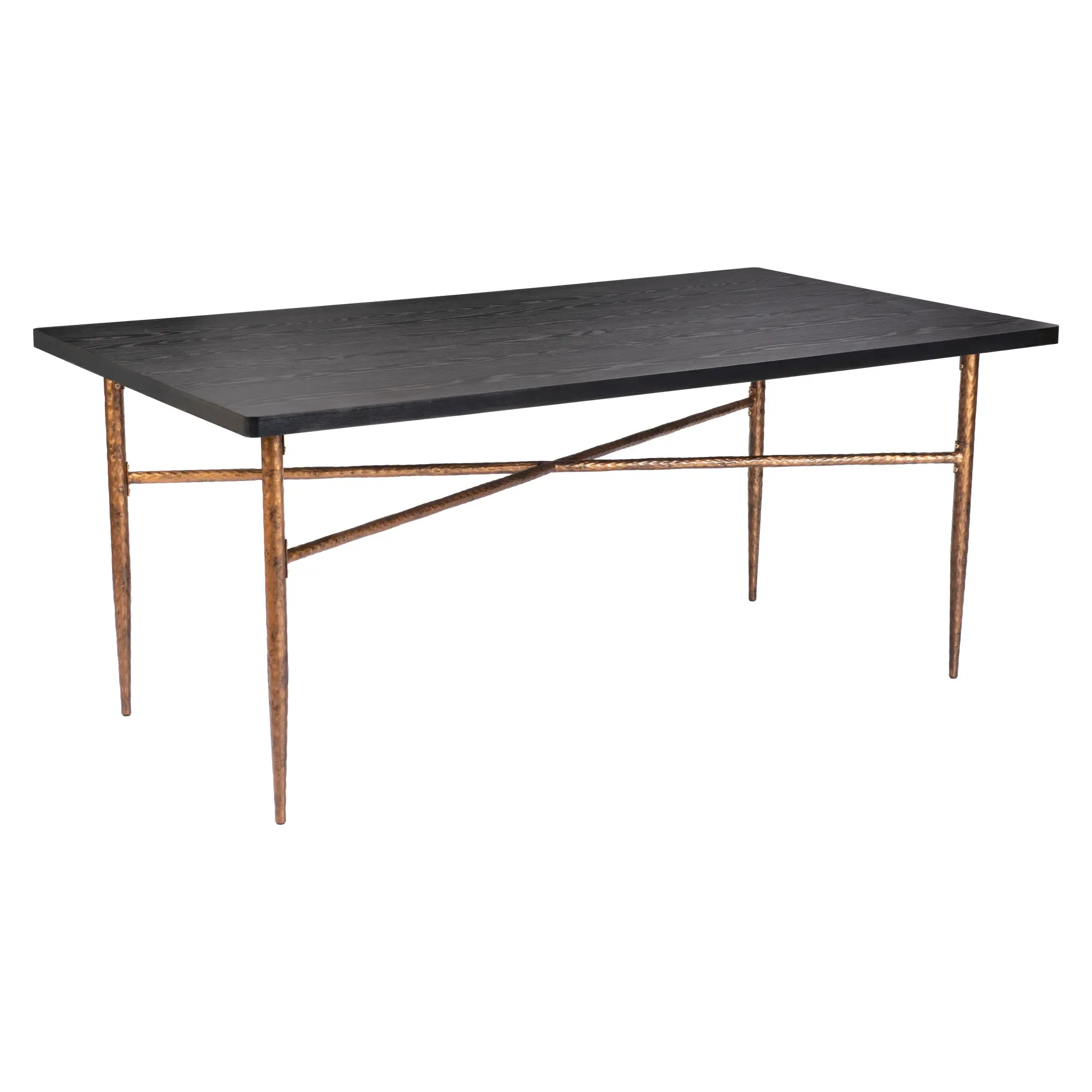 Nola Black and Bronze Dining Table-4
