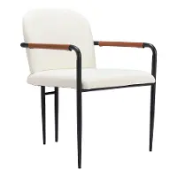 Silas Cream Upholstered Dining Chair