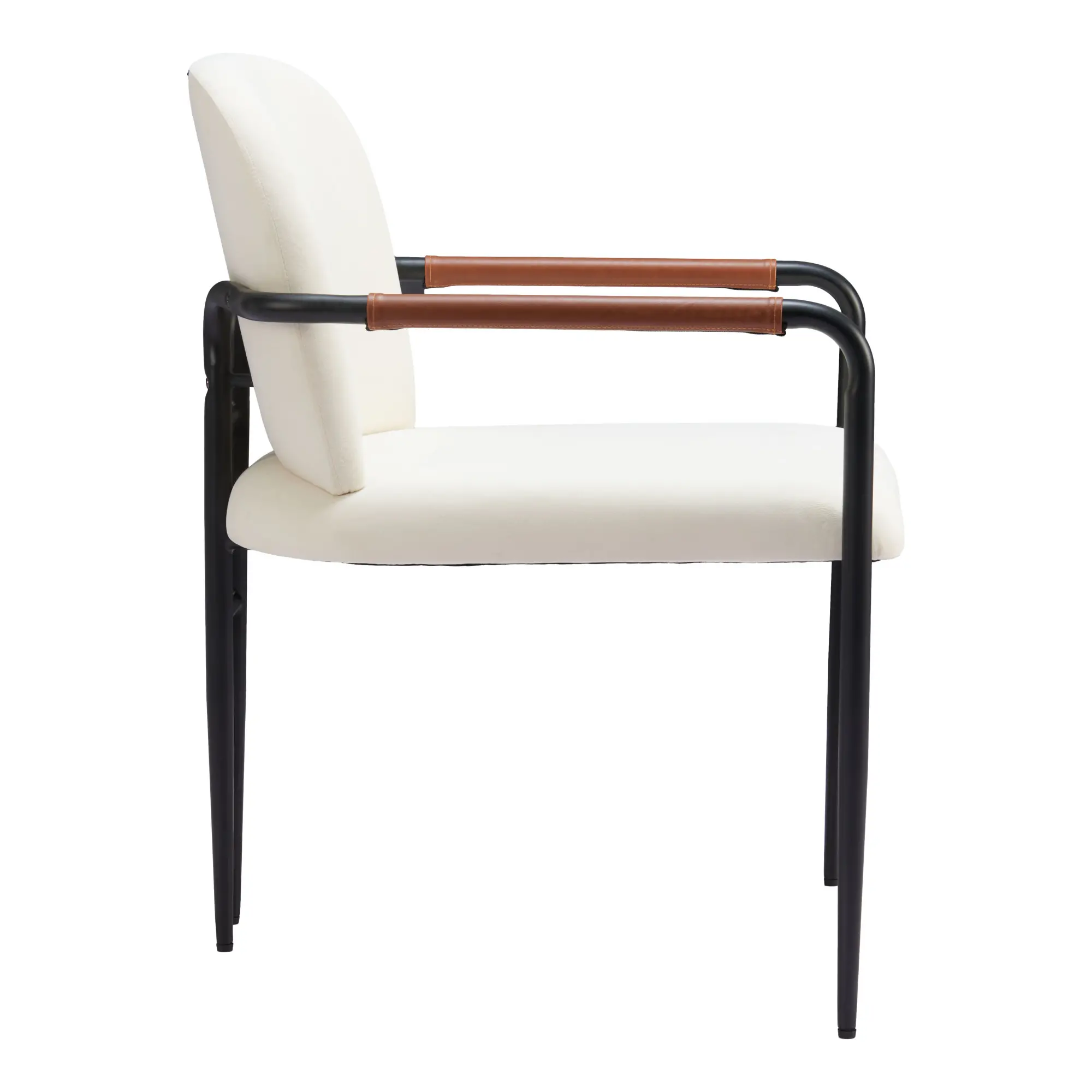 Silas Cream Upholstered Dining Chair-2