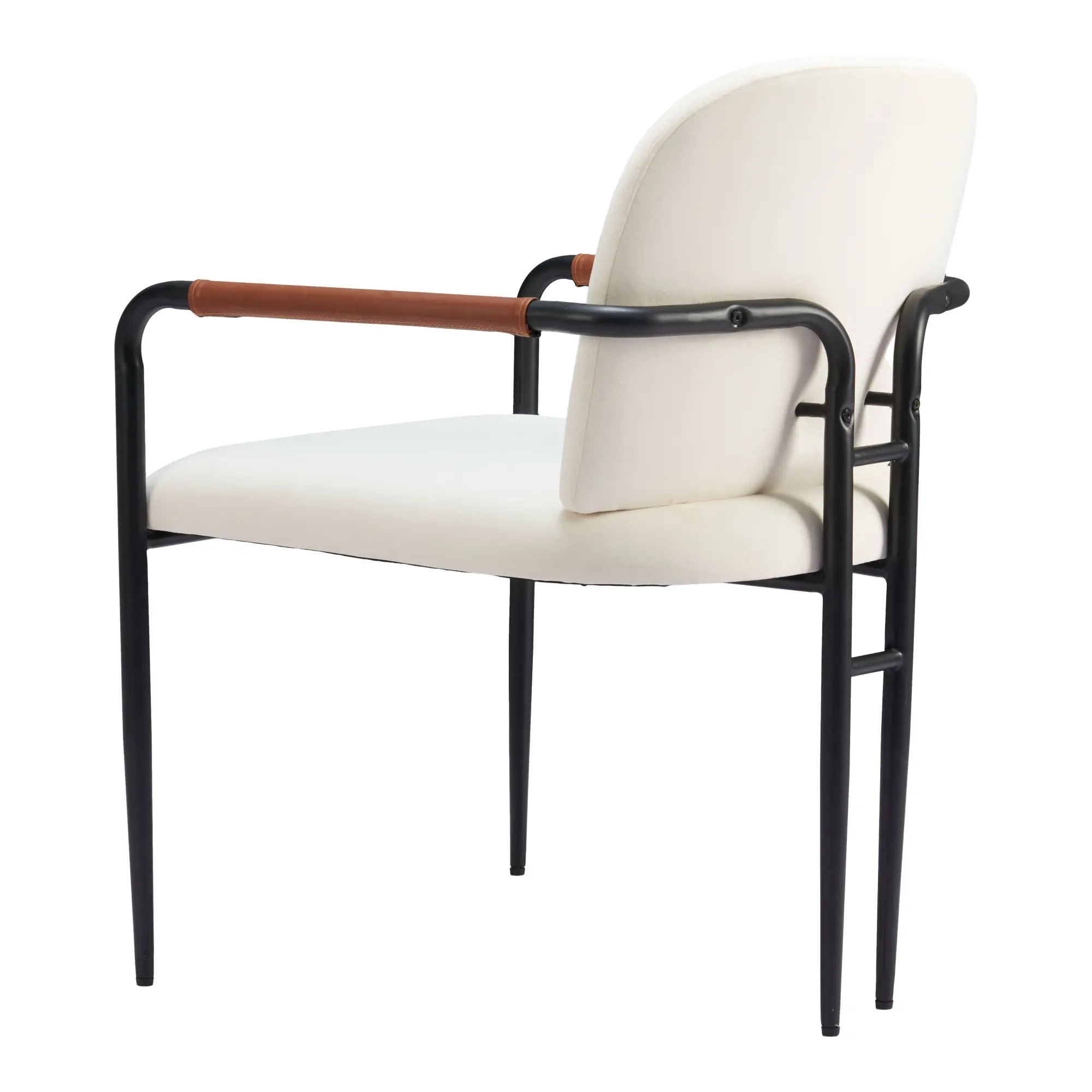 Silas Cream Upholstered Dining Chair-4